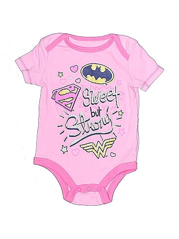 Justice League Short Sleeve Onesie (view 1)