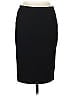 Vince Camuto Solid Black Formal Skirt Size S - photo 1