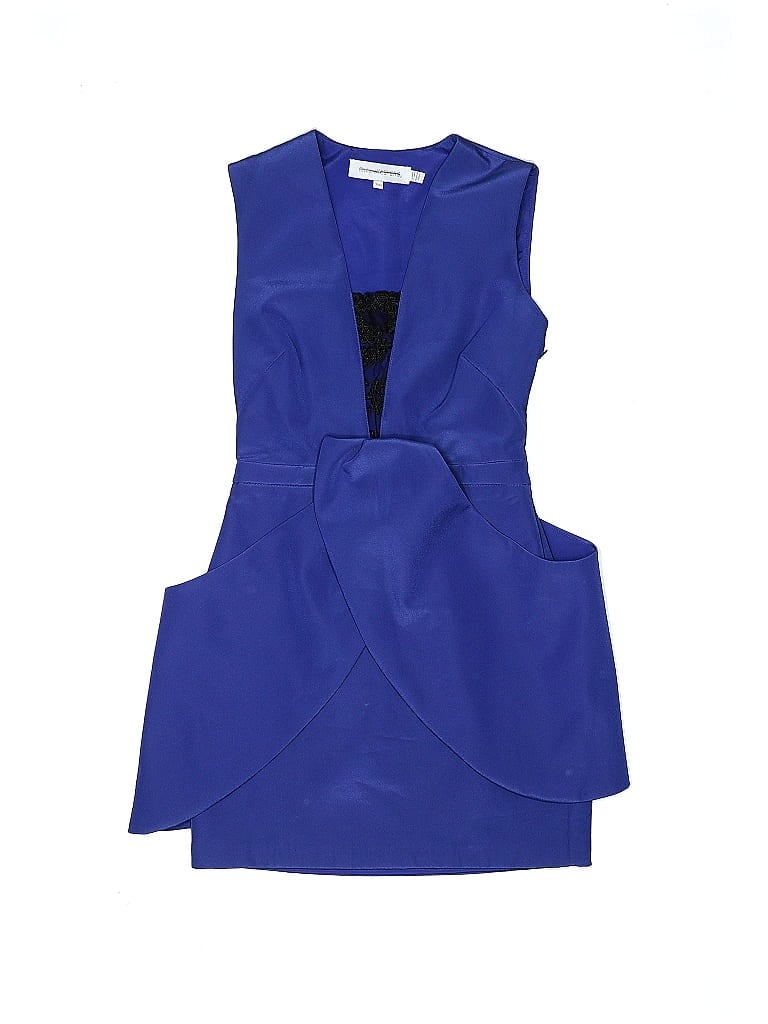 Pre-owned Finders Keepers Cocktail Dress In Blue