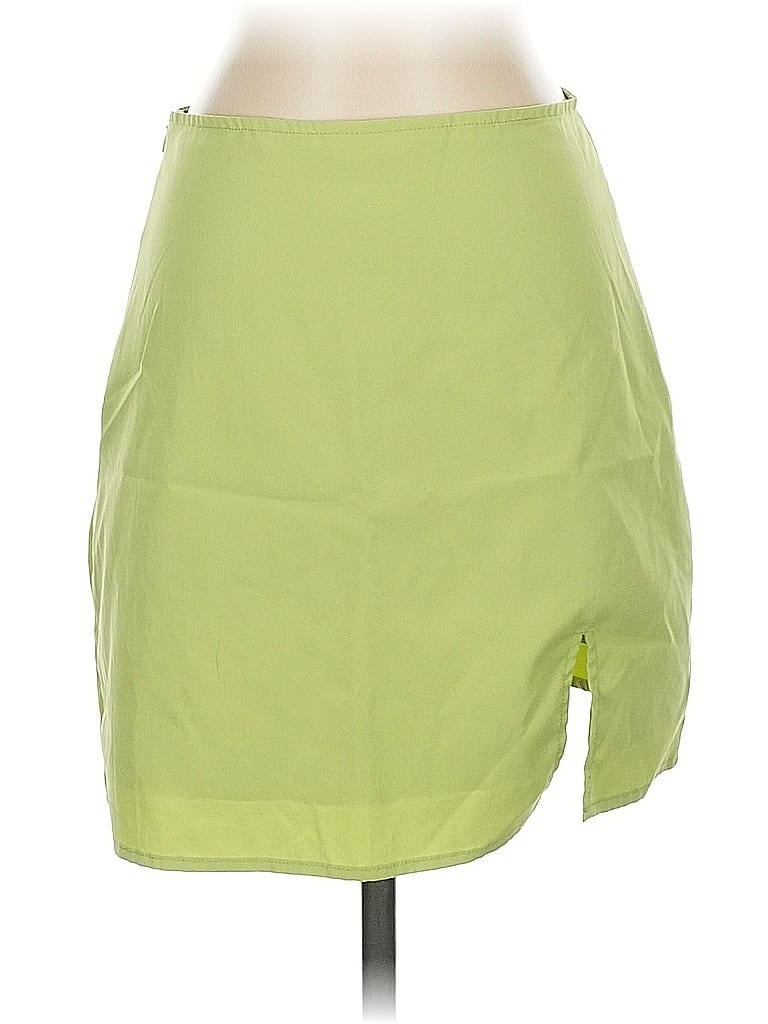 Pre-owned Shein Casual Skirt In Green