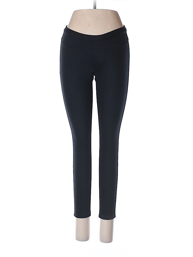 hue black jeggings