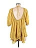 FP One 100% Cotton Yellow 3/4 Sleeve Blouse Size M - photo 2