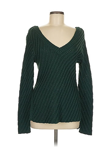 Woven Heart Pullover Sweater (view 1)