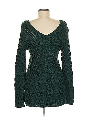 Woven Heart Pullover Sweater (view 2)
