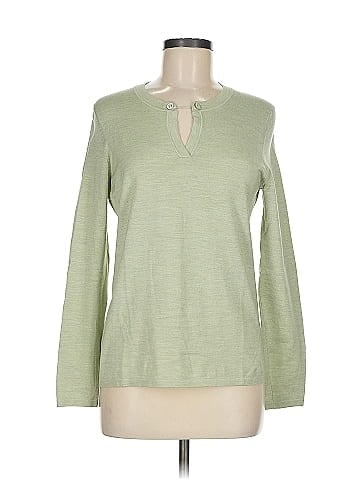 Belford Long Sleeve Silk Top (view 1)