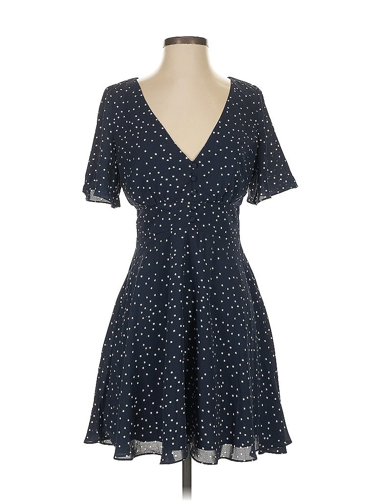 BB Dakota 100% Polyester Stars Blue Casual Dress Size 4 - photo 1