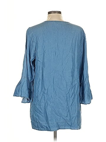Sharagano 3/4 Sleeve Blouse (view 2)