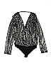 Express Silver Gray Bodysuit Size M - photo 1
