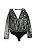 Express Silver Gray Bodysuit Size M - photo 2