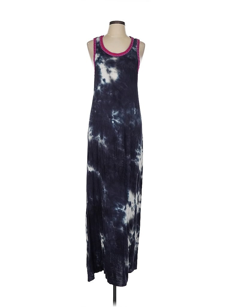 Natural Life Tie-dye Blue Casual Dress Size L - photo 1