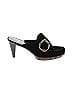 Stuart Weitzman Solid Brown Mule/Clog Size 9 1/2 - photo 1