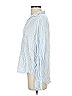 Frank & Eileen 100% Modal Blue Long Sleeve Blouse Size S - photo 5