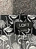 Ann Taylor LOFT 100% Polyester Houndstooth Black Shorts Size M - photo 3