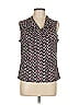 Assorted Brands Black Sleeveless Blouse Size L - photo 1