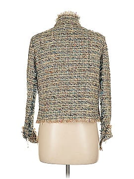 S'edge 100% Polyester Tweed Pink Blazer Size S
