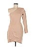 NBD Solid Tan Cocktail Dress Size M - photo 1