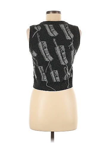 Acne Studios Phone Distressed Knit Vest (view 2)