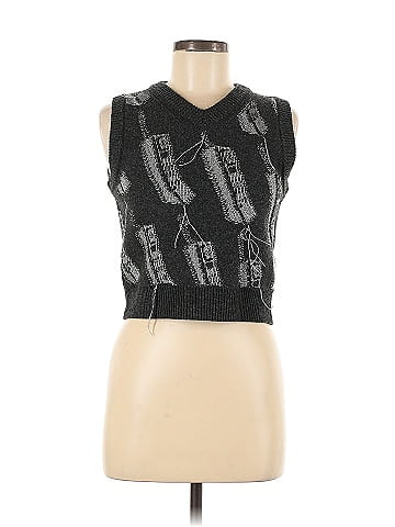 Acne Studios Phone Distressed Knit Vest (view 1)