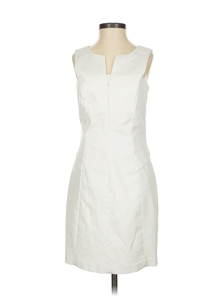 Pre-owned Robert Rodriguez Cocktail Dress In White