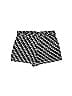 Ann Taylor LOFT 100% Polyester Houndstooth Black Shorts Size M - photo 2
