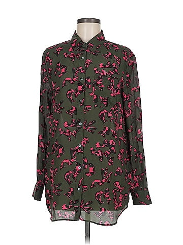 Banana Republic Long Sleeve Silk Top (view 1)