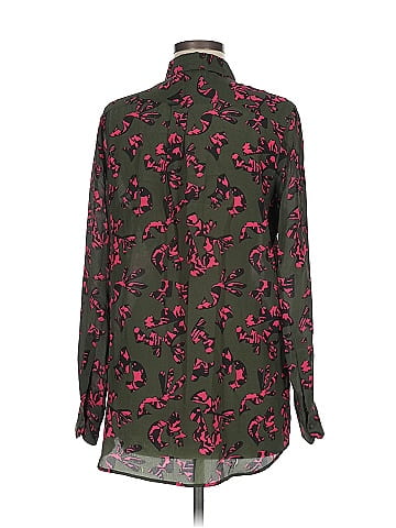 Banana Republic Long Sleeve Silk Top (view 2)