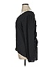 A.Z.I Jeans 100% Polyester Black Long Sleeve Blouse Size XL - photo 5
