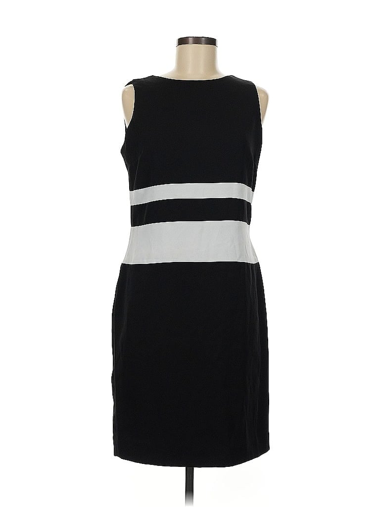 Pre-owned Oleg Cassini Casual Dress In Black