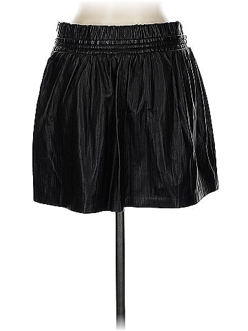Robert Rodriguez Faux Leather Skirt (view 2)