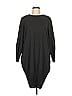 Cos 100% Polyester Solid Black Casual Dress Size 6 - photo 1