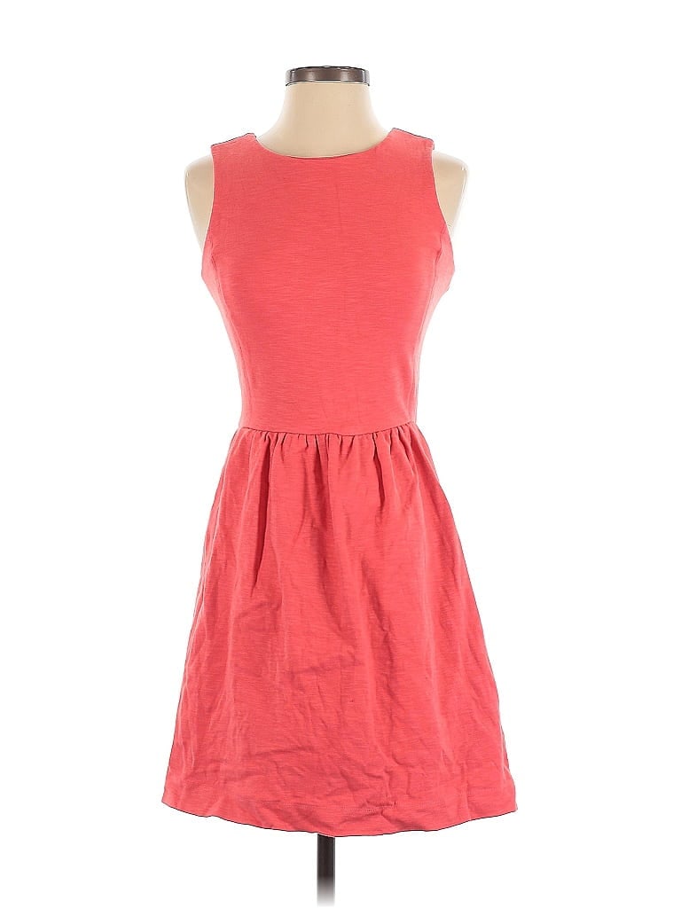 Pre-owned J.crew Factory Store Casual Dress In Red