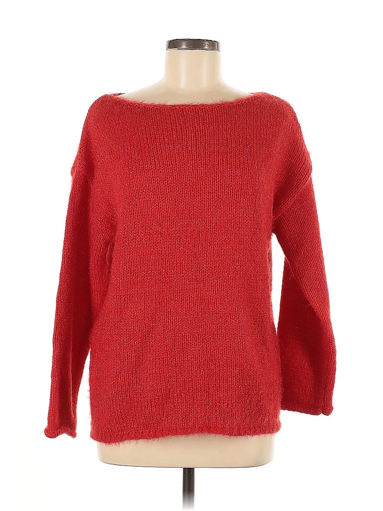 Pre-owned Unbranded Pullover Sweater In Red