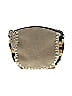 Jasper & Jeera Gold Gray Leather Clutch One size - photo 1