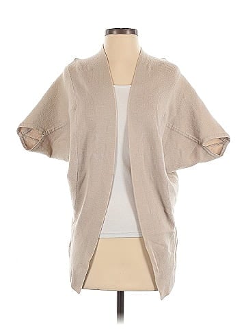 R | Label Wool Cardigan (view 1)