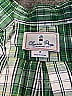 Classic Prep 100% Cotton Plaid Green Long Sleeve Button-Down Shirt Size 7 (big kids) - photo 3