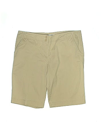 Ann Taylor LOFT Khaki Shorts (view 1)