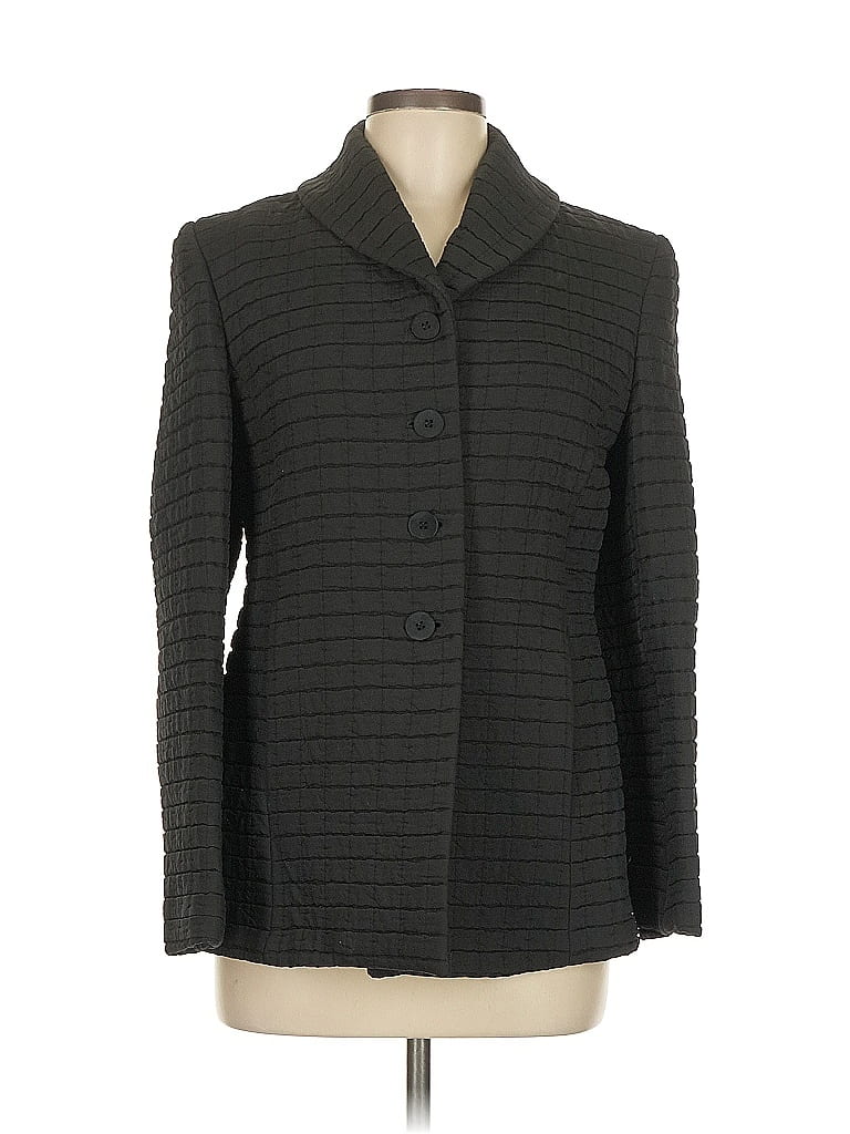 Cypress Grove Tweed Gray Black Blazer Size 8 - photo 1