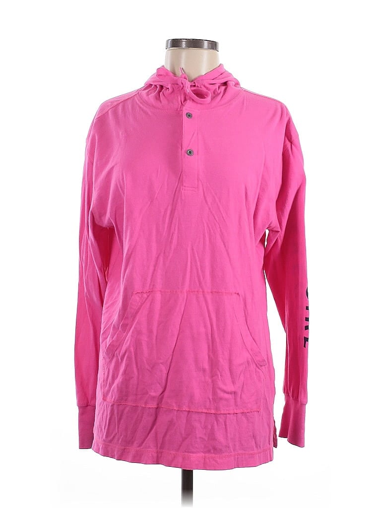 Lake Girl 100% Cotton Pink Pullover Hoodie Size M - photo 1