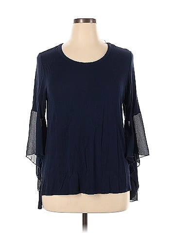 Pebble and Stone 3/4 Sleeve Top (view 1)