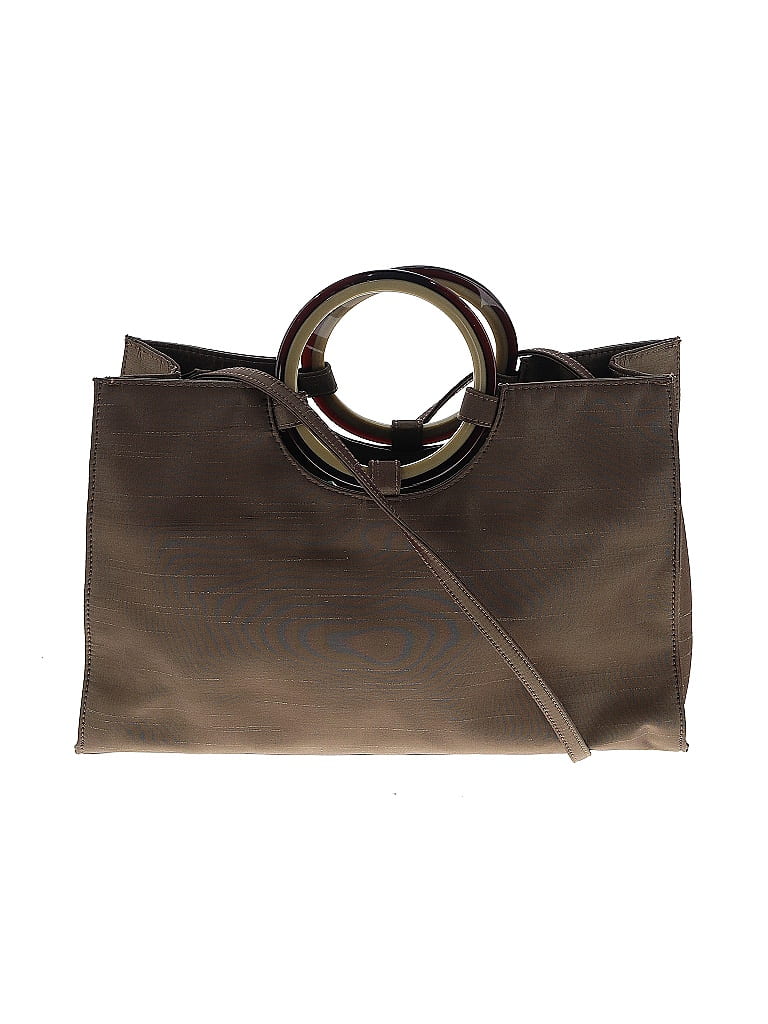 Liz Claiborne Brown Green Satchel One size - photo 1