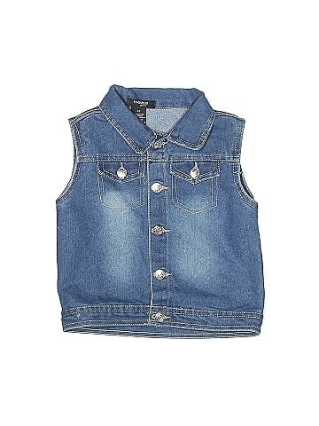 Bebe Denim Vest (view 1)