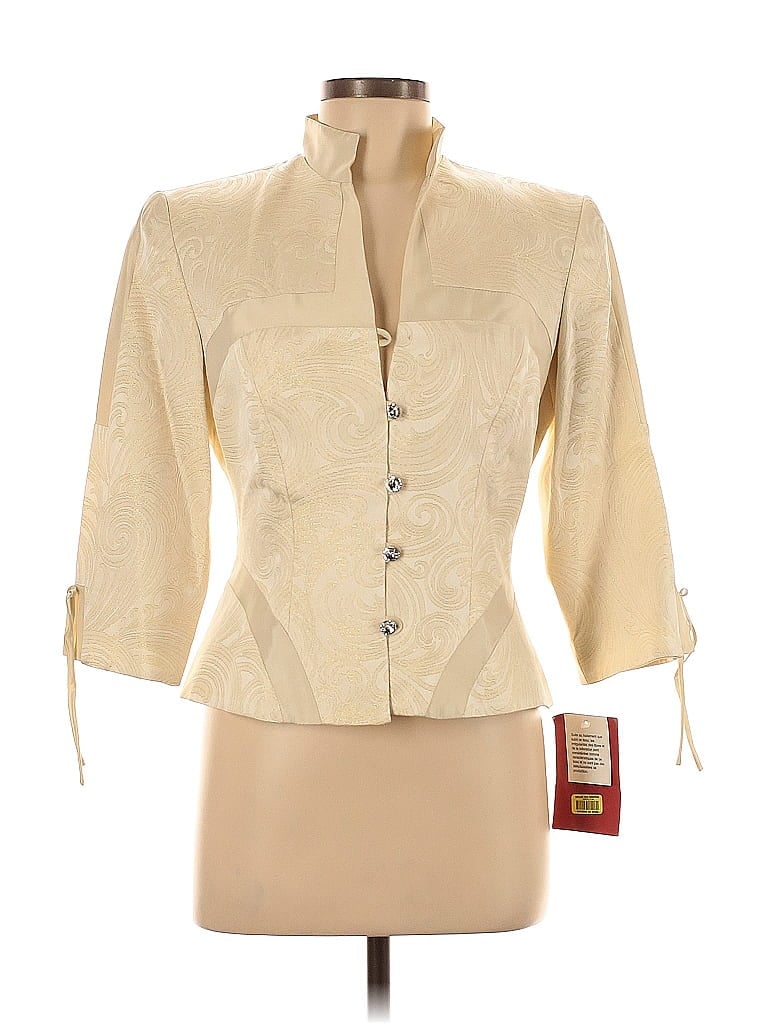 Click to view more detailed imagery on our partner's website Pre-owned Js Collections Blazer Jacket In Brown