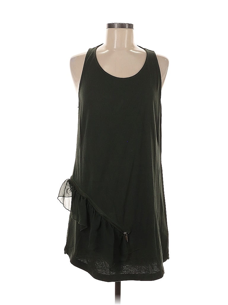 Diesel 100% Cotton Black Green Casual Dress Size M - photo 1
