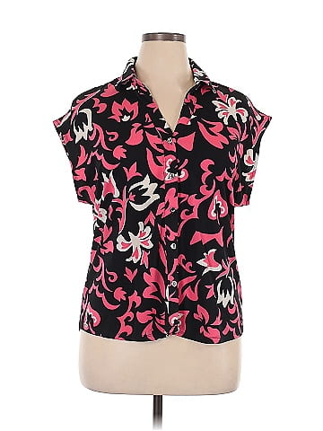 New York Laundry Short Sleeve Blouse (view 1)