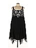 Roaman's 100% Polyester Black Cocktail Dress Size 28 - photo 1