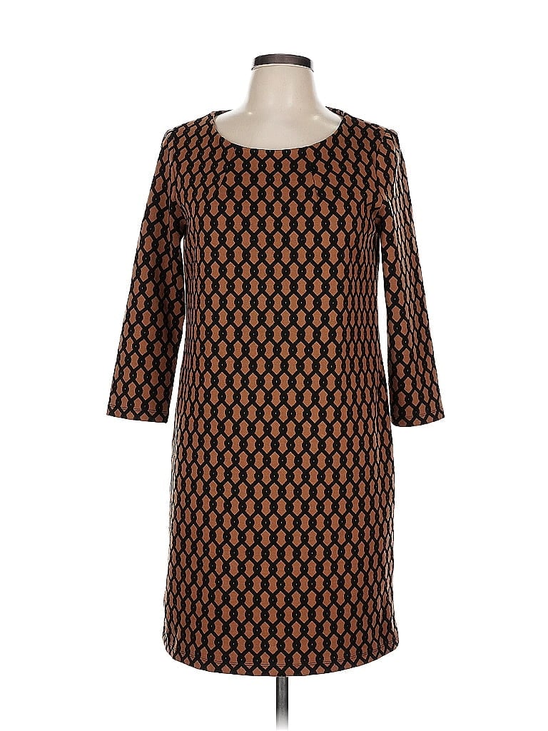 Pre-owned Vivienne Vivienne Tam Casual Dress In Brown