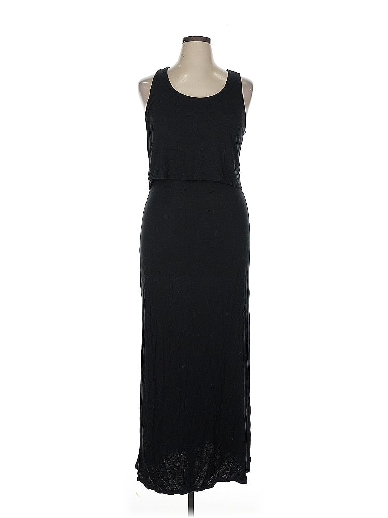 Pre-owned Mossimo Casual Dress In Black