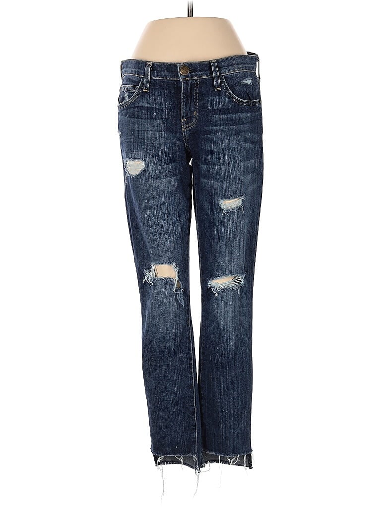 Pre-owned Current Elliott Jeans In Blue