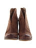 Korks 100% Leather Brown Ankle Boots Size 8 - photo 2