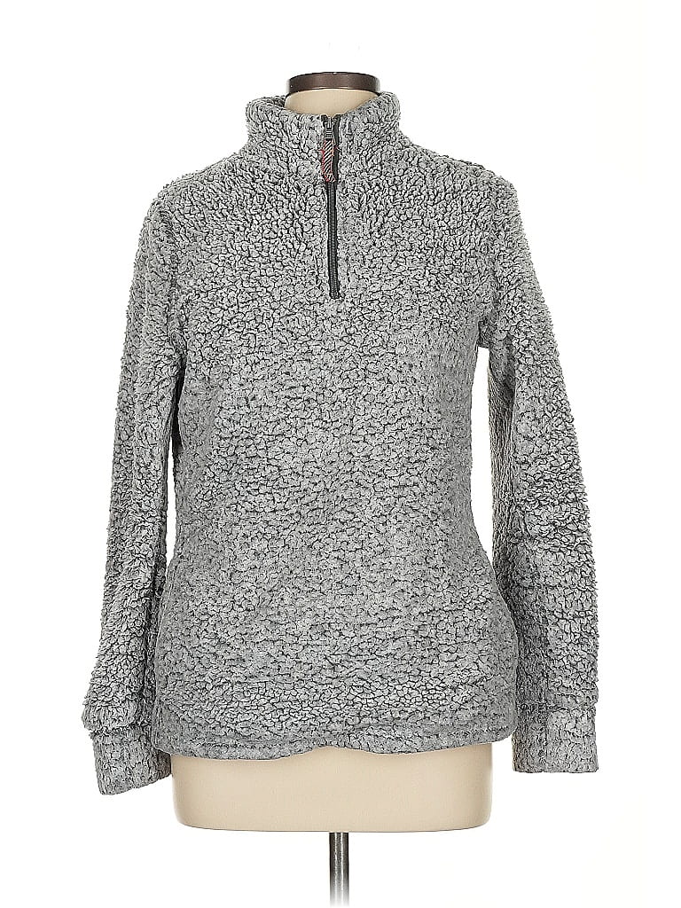 Pre-owned Weatherproof Fleece Jacket In Gray